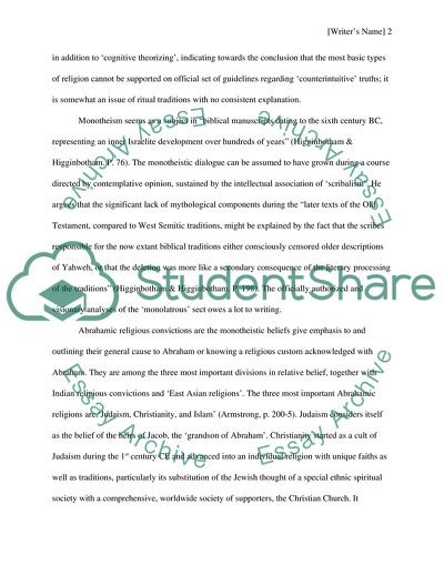 The Gods within the Worlds Sacred Beliefs