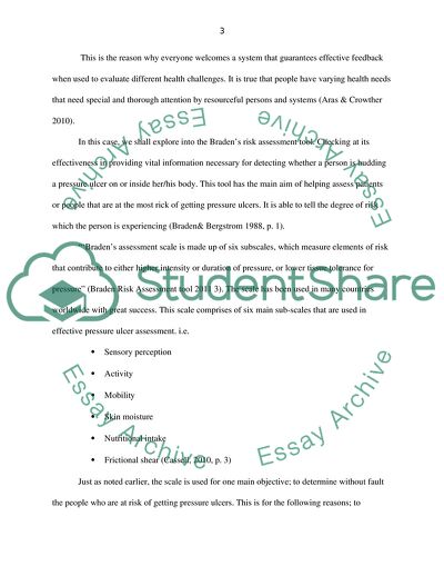 Quality Health Care: Health Risk Assessment