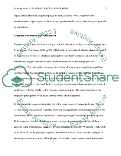 Human Resource Management