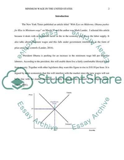Newspaper article that is relevant to the economics concepts