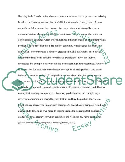 The Impact Of The Big Name Brands On The Consumers