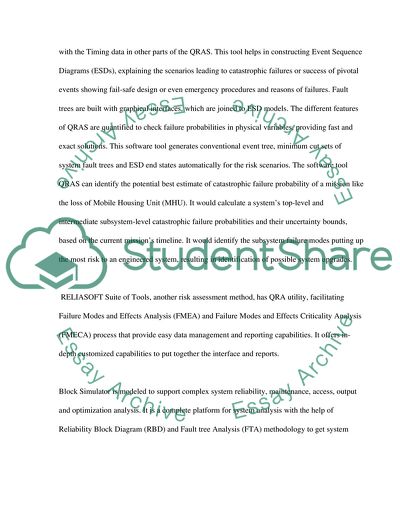 Risk Assessment of the Automated Mobile Defense System
