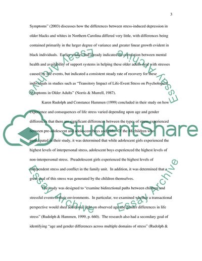 Causes and Symptoms of Stress