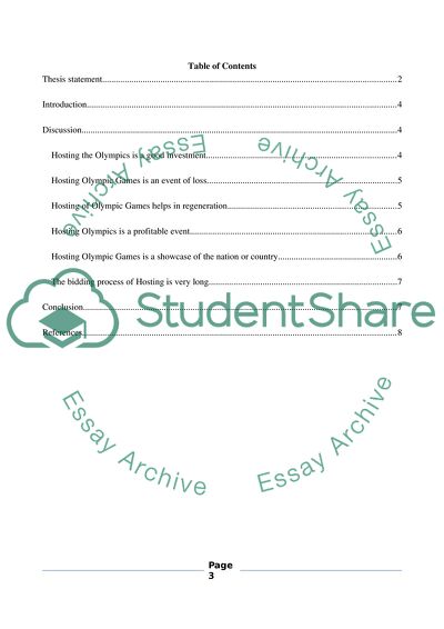 Is Hosting the Olympics a Good Investment