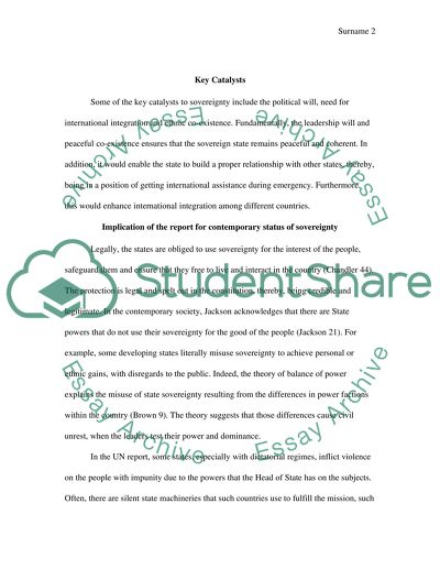 Implementing the Responsibility to Protect