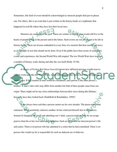 Inspiring or Discouraging People in Literary Works