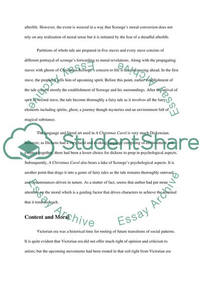 A Christmas Carol has been described as a fairy tale and a bleak portrayal of life in Victorian Britain