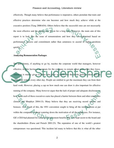 Literature review on payroll accounting