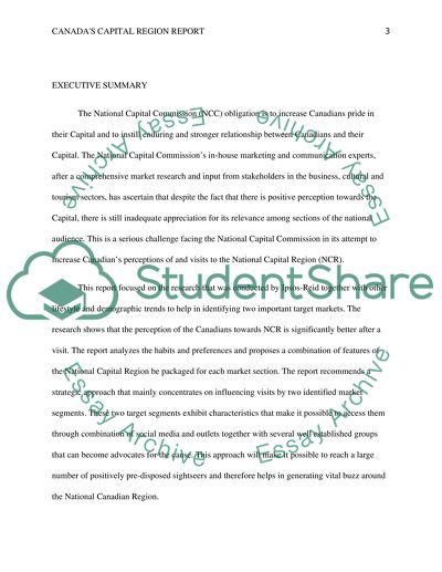 Identifying Important Target Markets