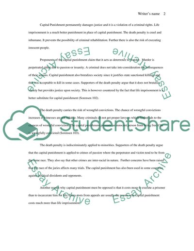 Capital Punishment in Texas