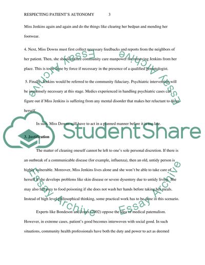 KATARIAN RESPECTING PATIENTS AUTONOMY