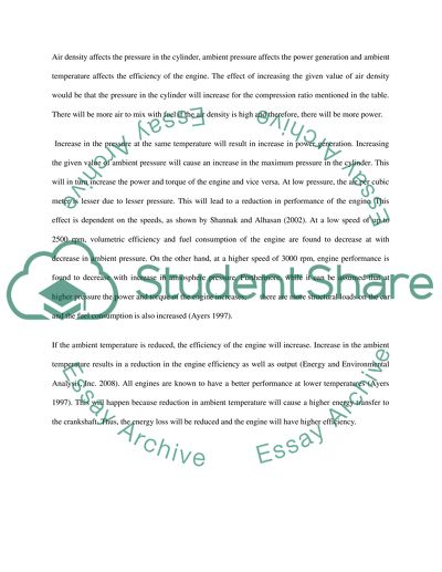 Thermodynamic Cycle Analysis