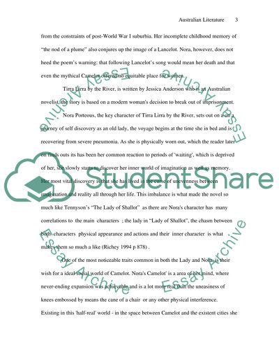 Australian Literature Bachelor Book Report/Review