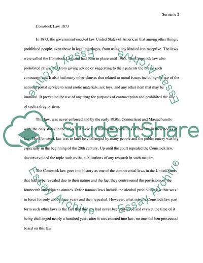 Griswold v. Connecticut