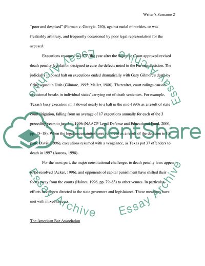 Inequities and Flaws Present in Capital Punishment Systems