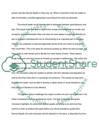 Dashiell Hammetts The Maltese Falcon