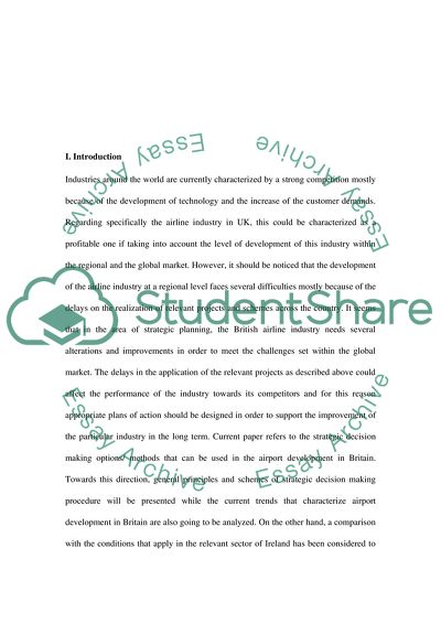 Strategic Mechanisms to Deal with Airport Development
