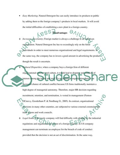 Pro/cons of International Investing
