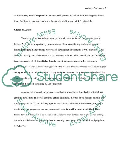 Pharmacologic Treatment of Autism Spectrum Disorders