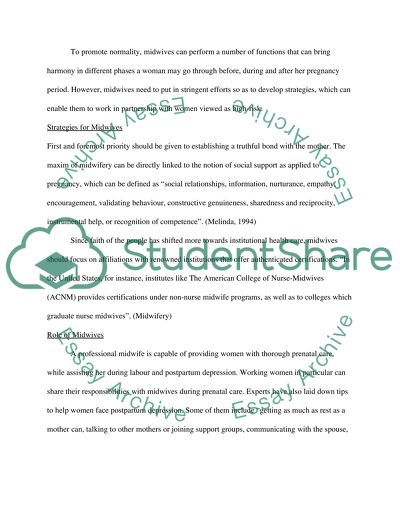Integrated Care Pathway - Contemporary Women