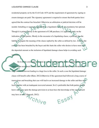 News Article related to Liquidated Damage Clause