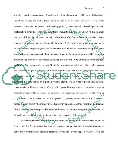 Examining the Media Examples of Social Psychology Phenomenon