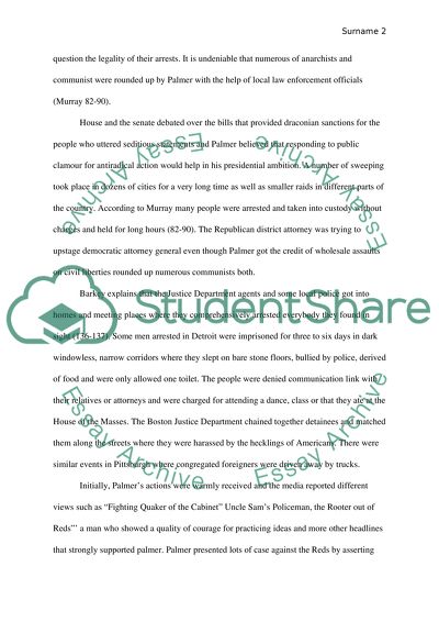 Origins of the cold war beginning in around 1920