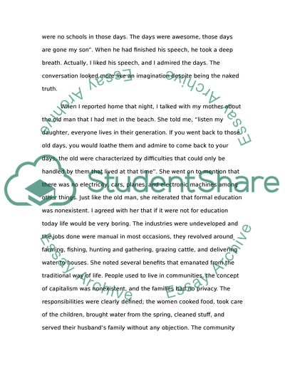 Modren and tradition family