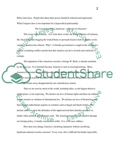 Will Ethical Abuses Cripple Republicans in the 2006 Mid-Term Elections