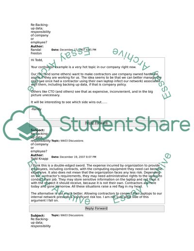 The Desktop Support Technician