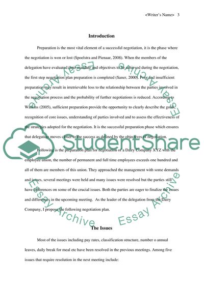 Elements of Successful Negotiations