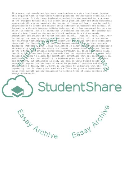 Change Management in Organization