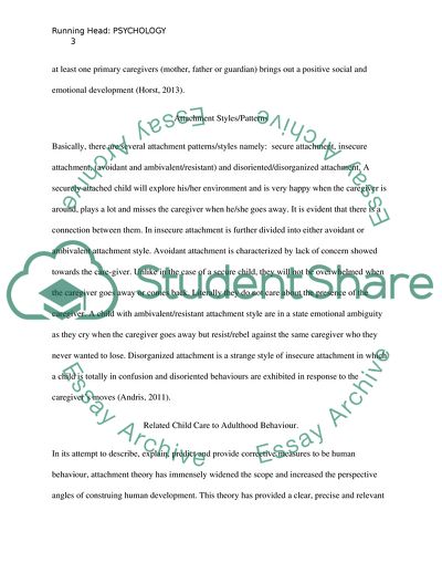 The Contributions of Attachment Theory to Understanding of Human Development