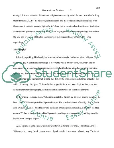 Vishnu-Mythology God