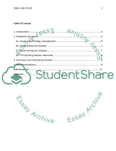 The CTV Building Disaster