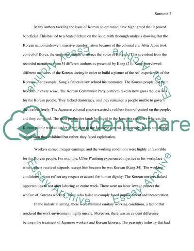 History Analytical Paper (Modern Asia)