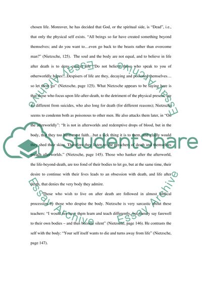 Philospher Friedrich Nietzsche