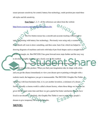 INTUOS3 - a Pen Graphic Tablet