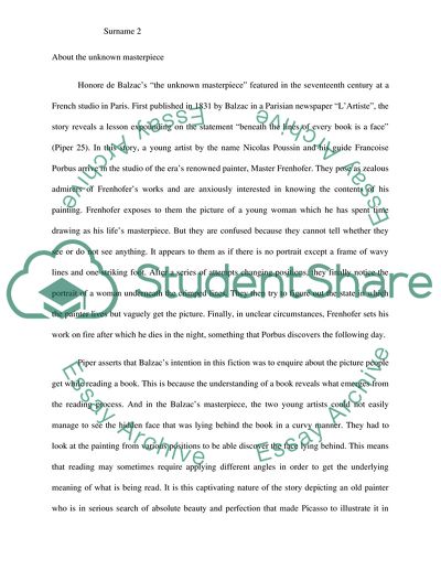 Pablo Picassos Illustrations of Balzacs The Unknown Masterpiece