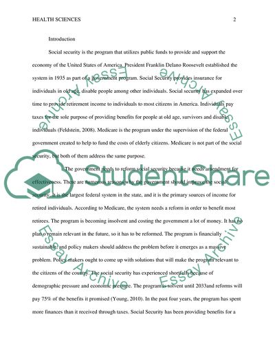 Should Social Security Be Reformed