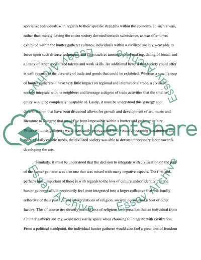 Foundations in the pre-modern world