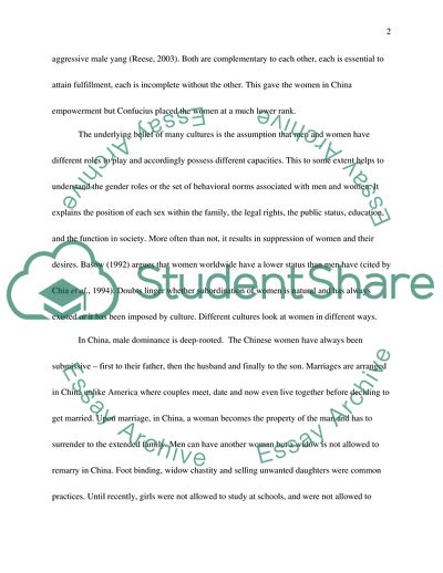 The Culture of China