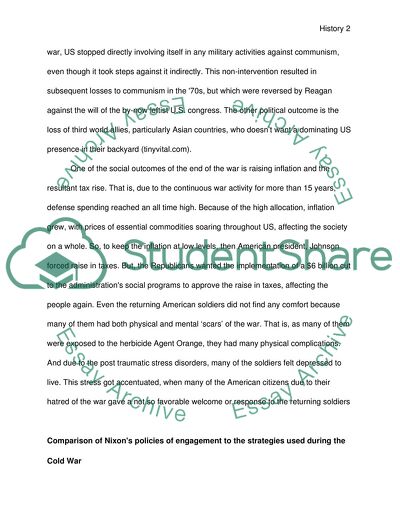 Political and Social Outcomes of the End of the War in Vietnam