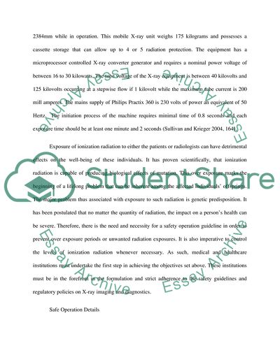 Instrumentation - Mobile X-Ray Machine - Koninklijke Phillips New Model