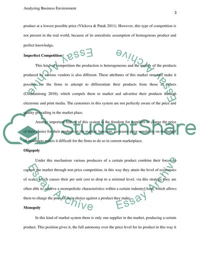 Business Environment