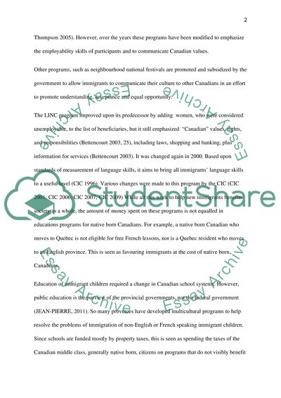 Do the Policies and Ideology of Multiculturalism Unite Us or Divide Us