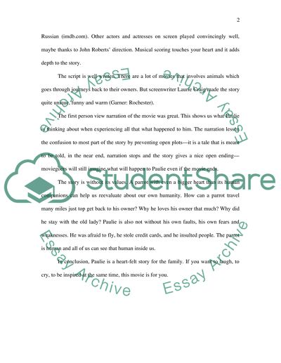 Paulie: A Taking Parrot with a Big Heart