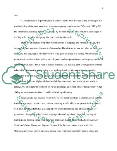 Intercultural Communication As A Trading of Cultural Stereotypes