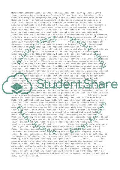 Management communcation