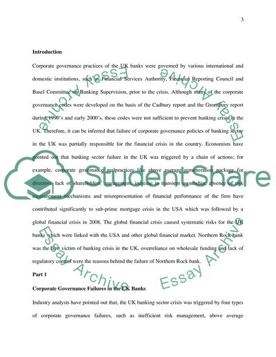 Corporate Governance in the UK